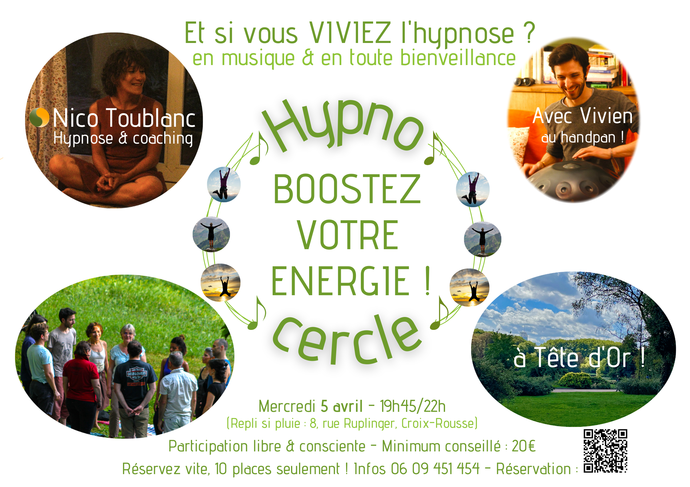 Hypno Cercle #11 Boostez votre Energie